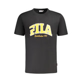 Fila Black Cotton Men T-Shirt -   -  Fila.